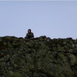 ed waiting for the slow walkers to catch up