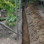 a trench