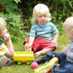 the three children