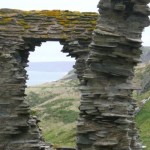a bit of tintagel castle