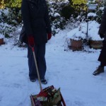 delivering the presents