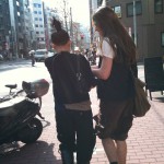 walking in gotanda