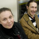 on the metro