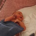 Elodie sleeping
