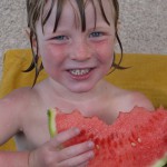 cheesy grin