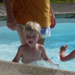 swimming with mama